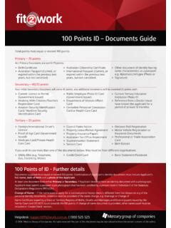 fit2work id requirements|Uploading your ID Documents for your National Criminal  .